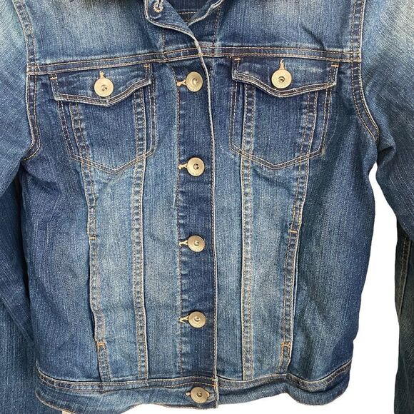 Kensie Classic Jean Jacket Sz XS - Picture 2 of 7